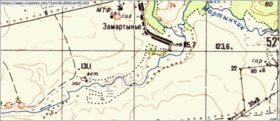 Добровский район карта