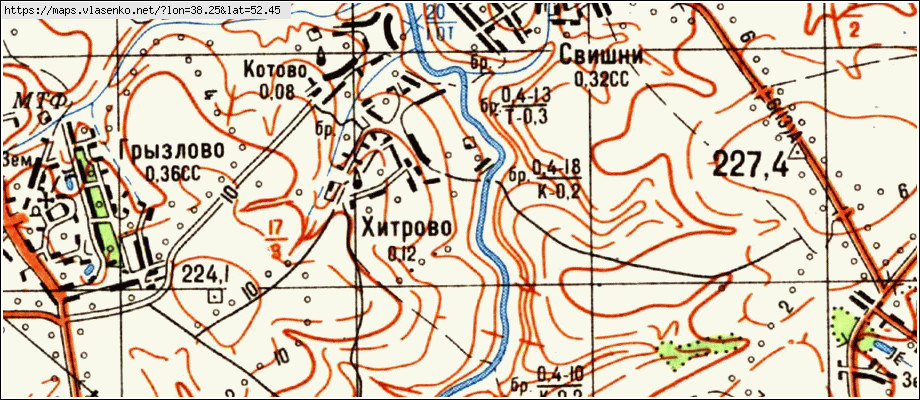 Долгоруковская 40 карта