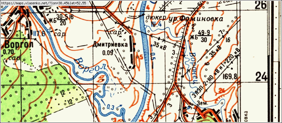 Карта дмитриевки уфимского района