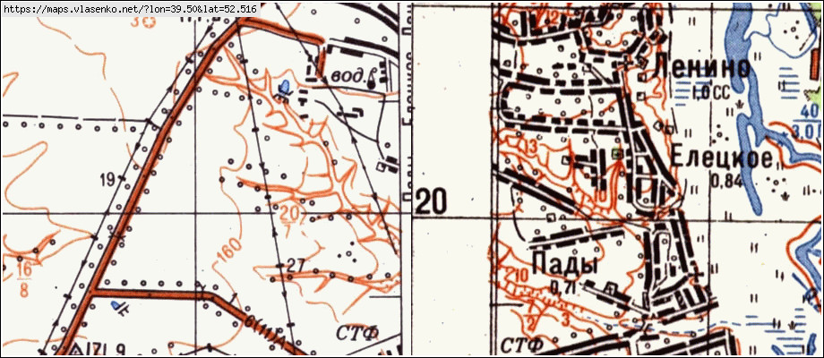 Карта село ленино липецкая область