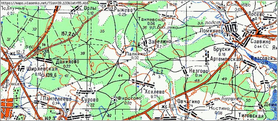 Карта города егорьевск с улицами и номерами