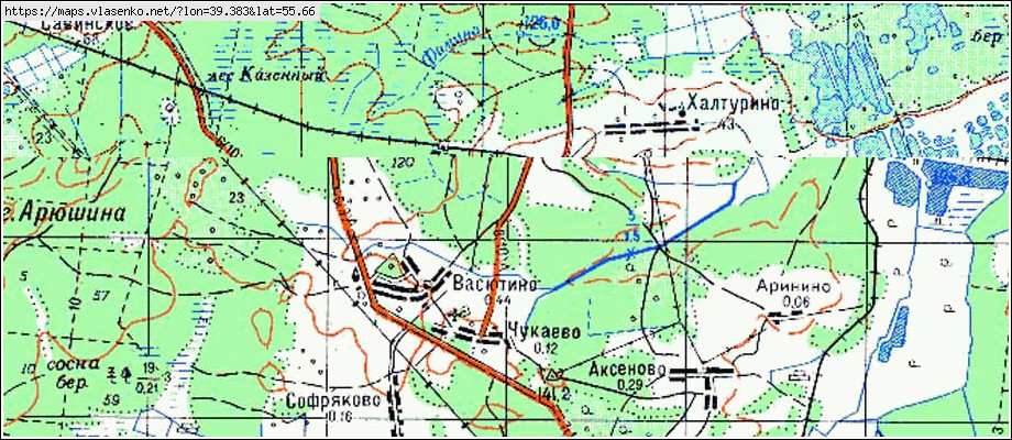 Карта московской области луховицкого района московской области