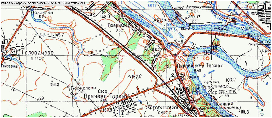 Карта московской области луховицкого района московской области