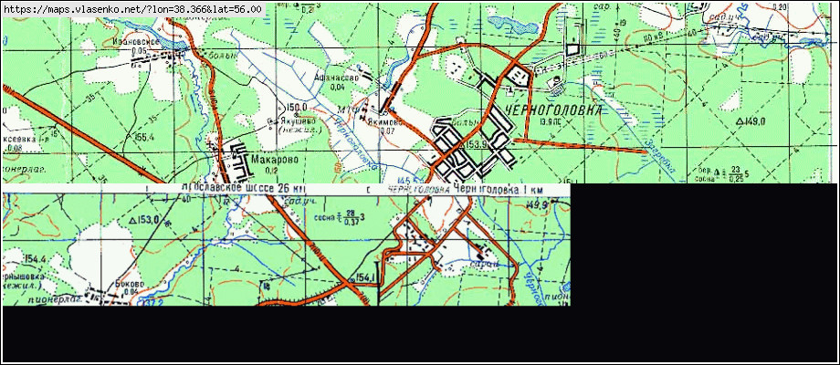 Карта газификации ногинского района