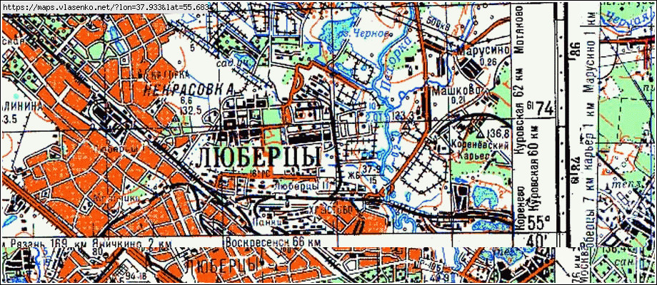 Кадастровая карта ногинского района московской области подробная