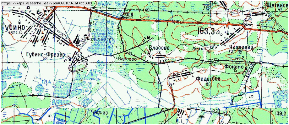 Схема орехово зуевского района