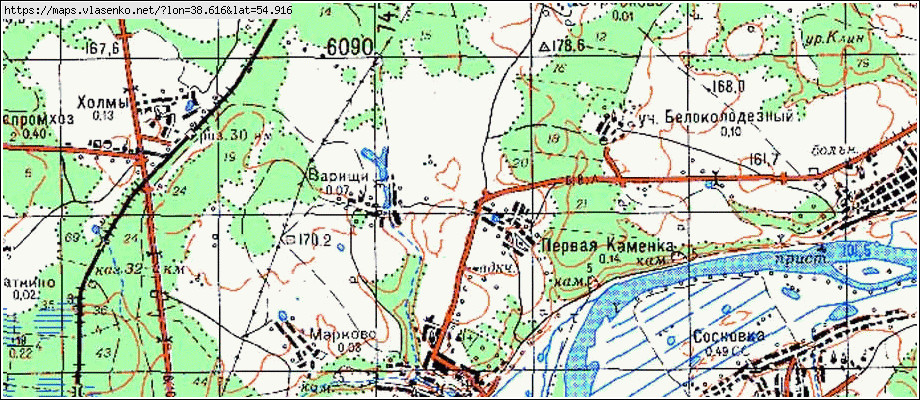 Карта московской области озерского района московской области