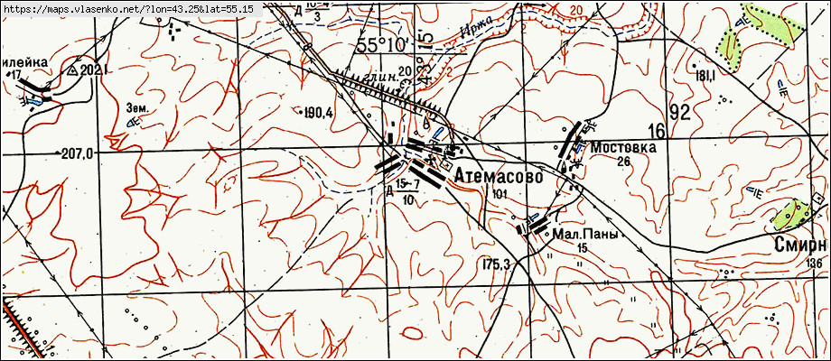 Карта ардатовского района нижегородской области со спутника