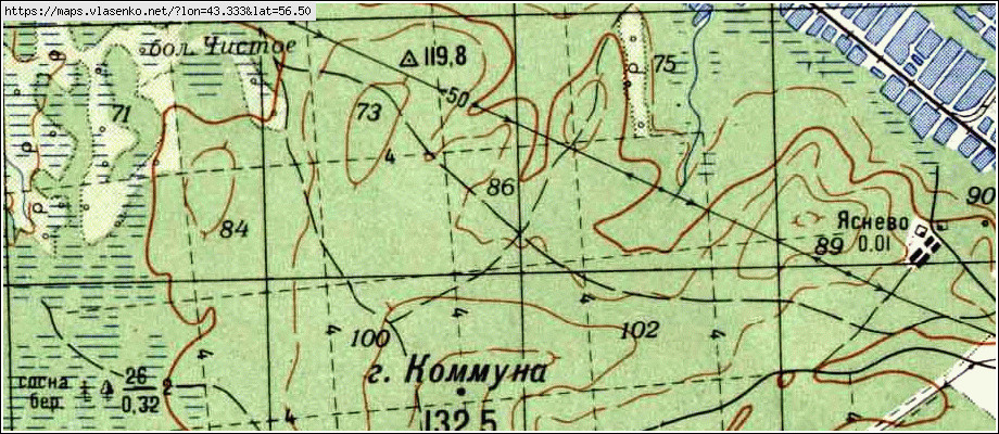 Лукино нижегородская область карта