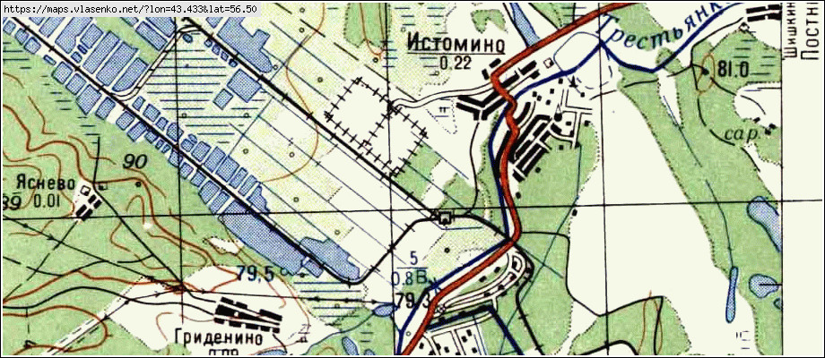 Карта лукино нижегородская область балахнинский район