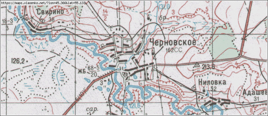 Карта болдино нижегородская область