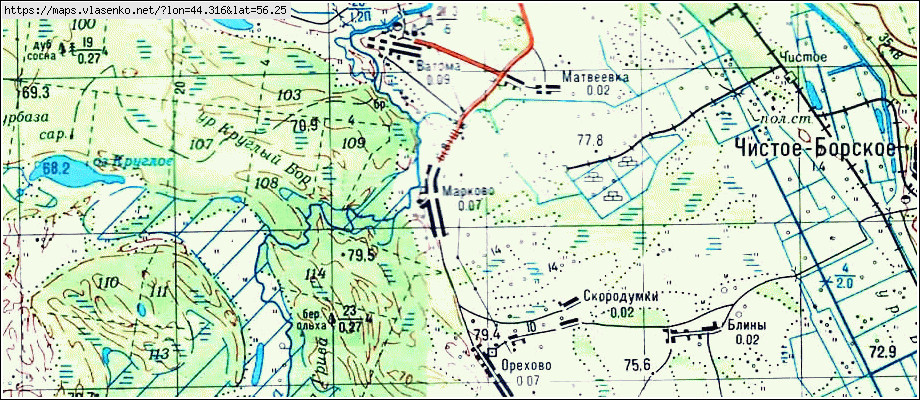 Карта борского района нижегородской области с деревнями подробная со спутника в реальном времени