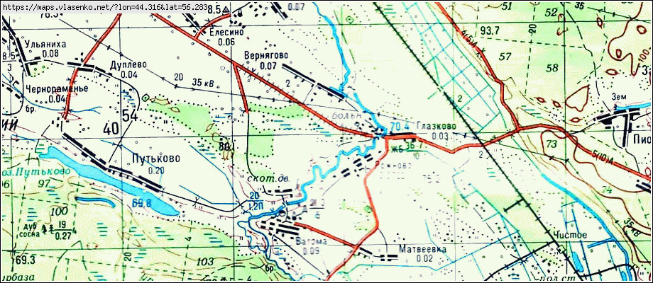 Киселиха карта борский район карта