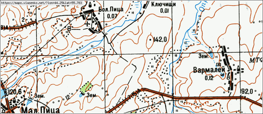 Большие ключищи ульяновская область карта с улицами и номерами домов
