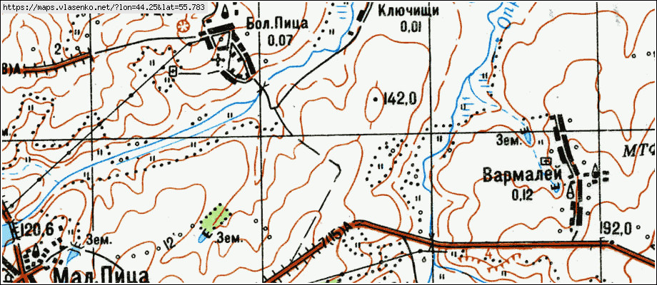 Кадастровая карта большие ключищи ульяновская область