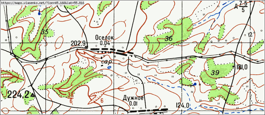 Карта княгининского района нижегородской области