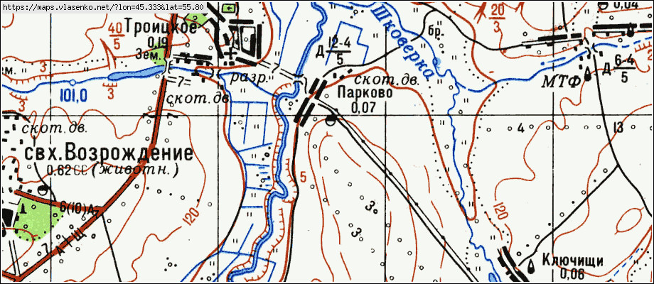 Карта княгининского района нижегородской области с населенными пунктами