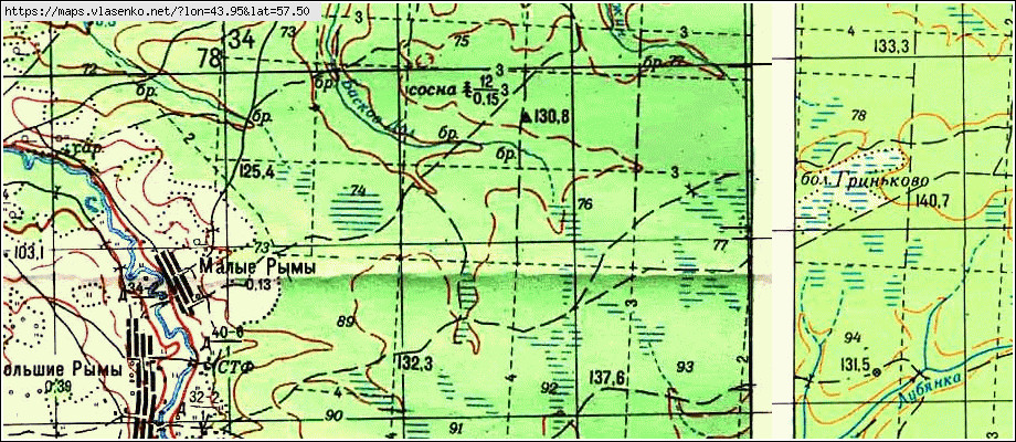 Карта ковернинского района нижегородской области