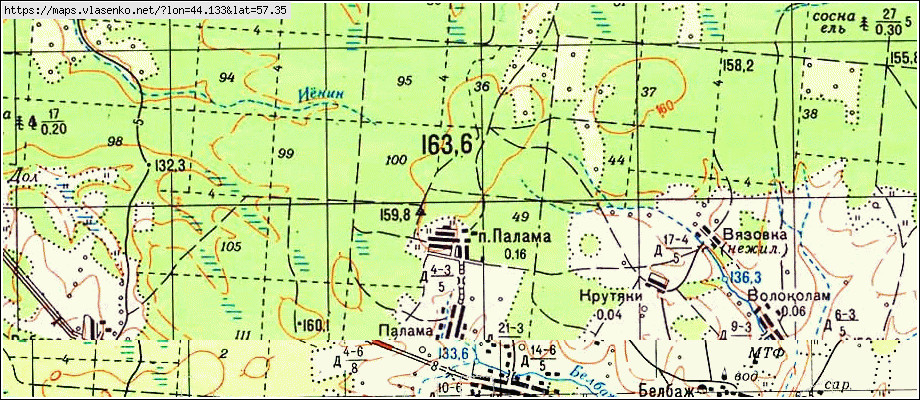 Карта ковернинского района нижегородской области