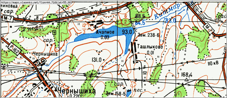 Ленинская слобода кстовский район нижегородская область карта