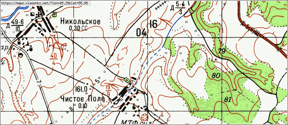 План чистое поле