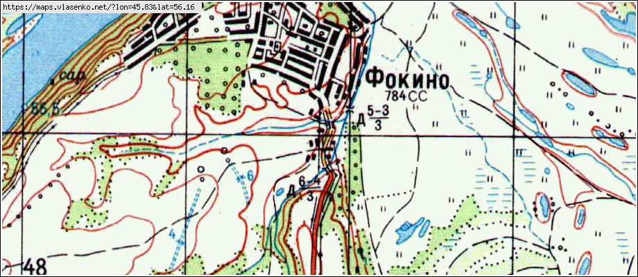 Подробная карта лысковского района нижегородской области подробная