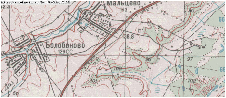 Мальцево свердловская область карта