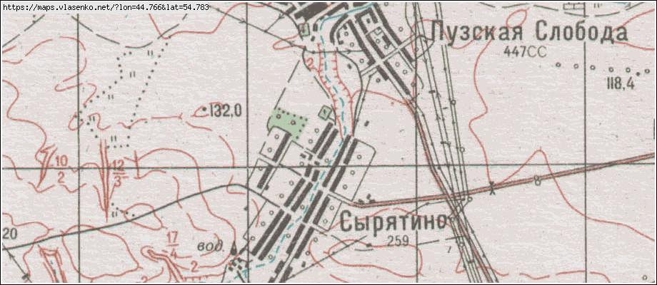 Карта починки нижегородская область починковский район