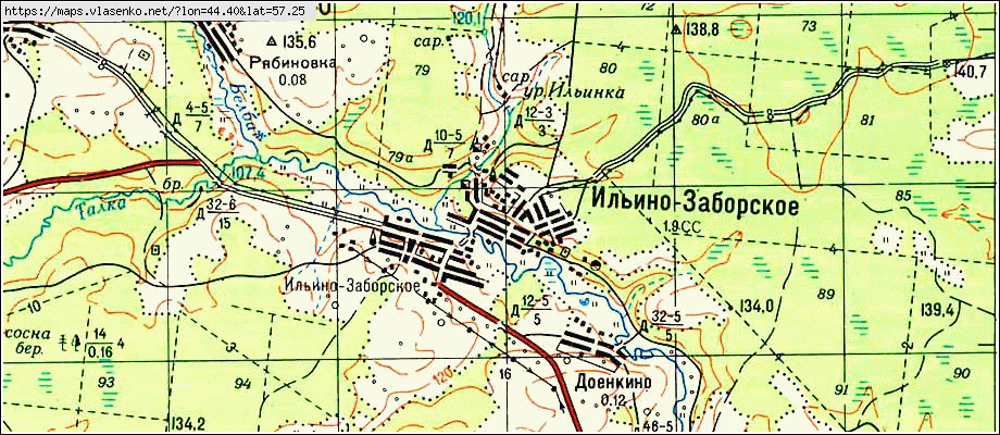 Богоявление нижегородская область семеновский район карта
