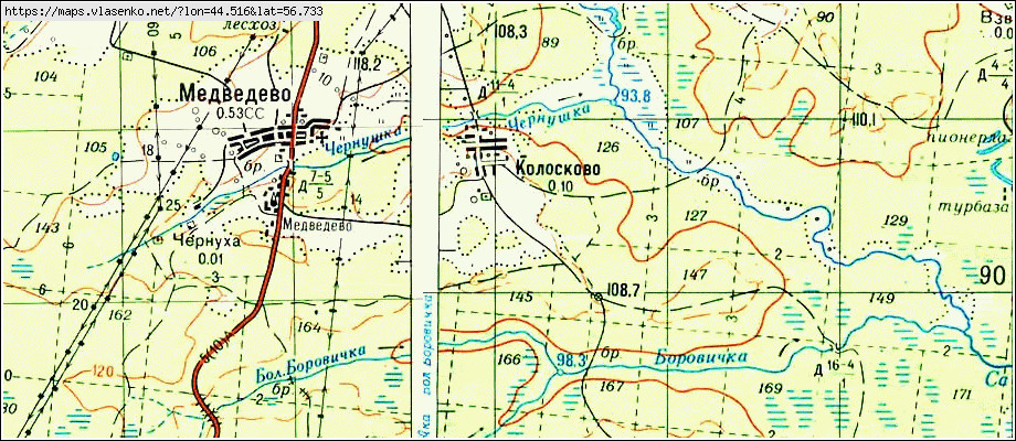 Богоявление нижегородская область семеновский район карта