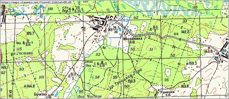 Карта осадков сосновское нижегородской