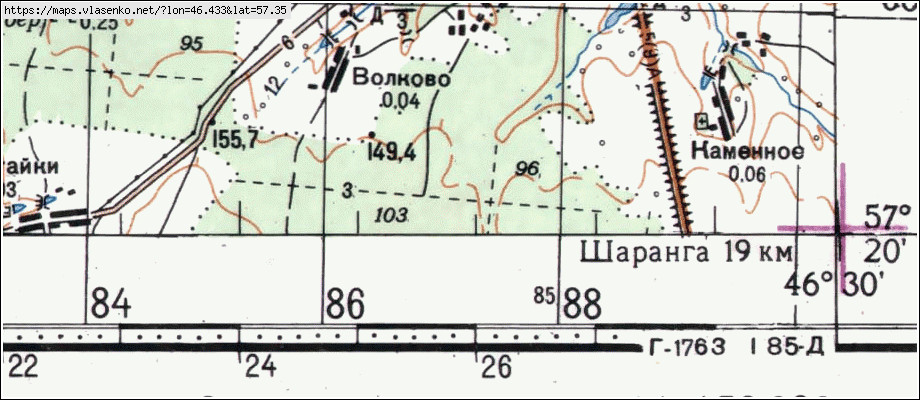 Карта волково благовещенский район