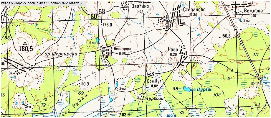 С филинское карта