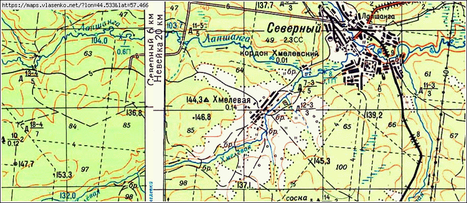 Варнавинский район карта