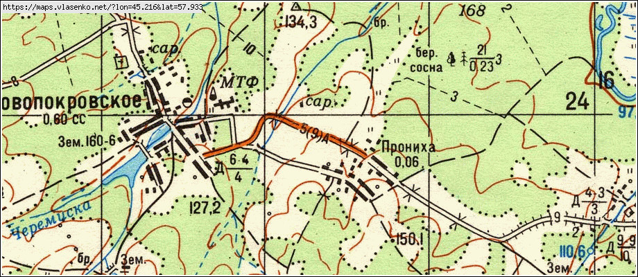 Варнавино нижегородская область карта