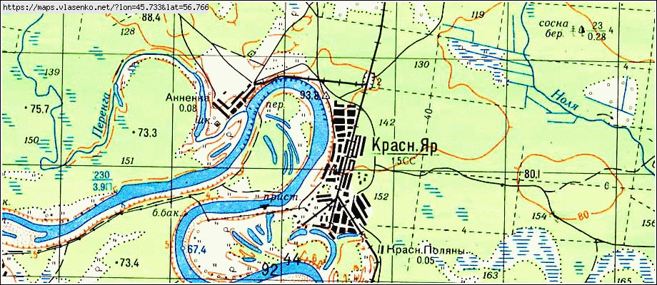 Карта р п красный яр волгоградская обл