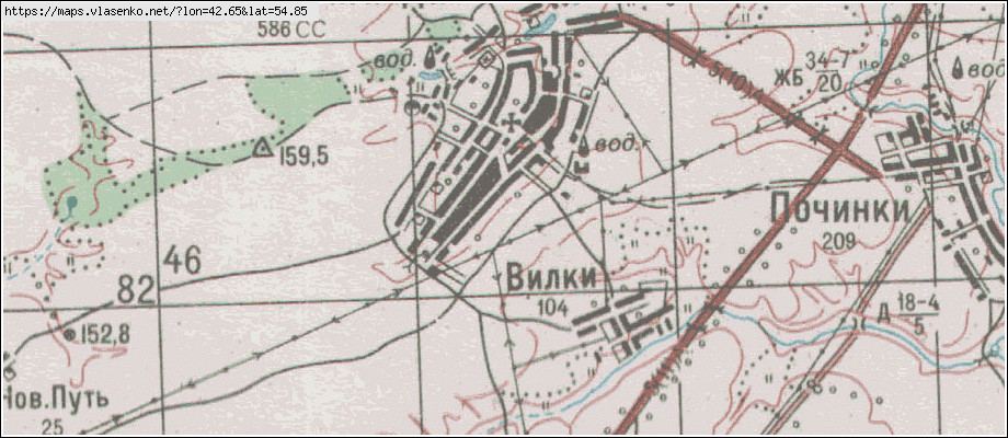 Нижегородская область вознесенское карта