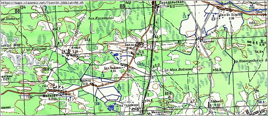 Публичная карта батецкого района новгородской области деревня дубровка