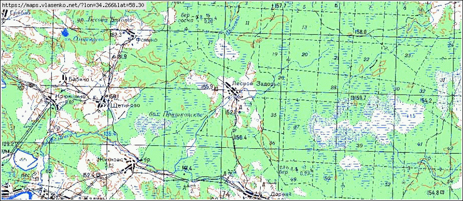 Спутниковая карта новгородская область