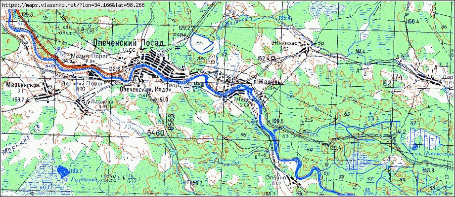 Карта боровичи новгородская область