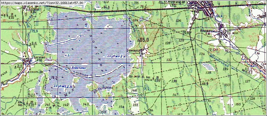 Демянск карта новгородская область