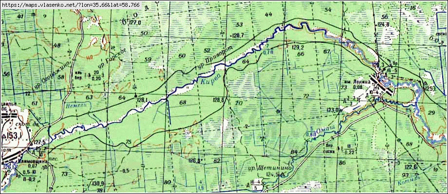 Карта новгородской области хвойнинского района новгородской области