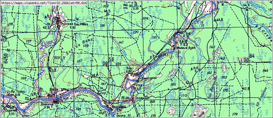 Карта НОВОЕ ЗАМОТАЕВО, Новгородская область, Маловишерский район