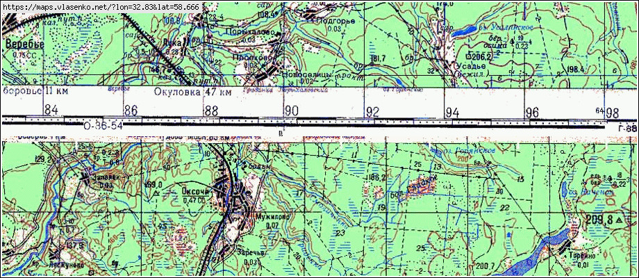 Карта ПРУДЫ, Новгородская область, Маловишерский район