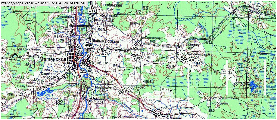 Карта мошенское новгородской области