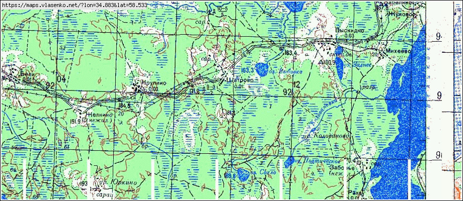 Карта мошенское новгородской области