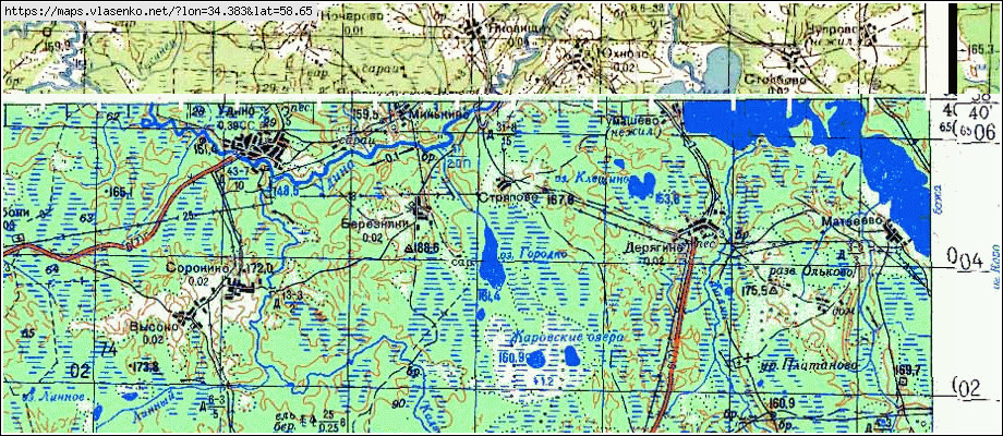 Карта мошенское новгородской области