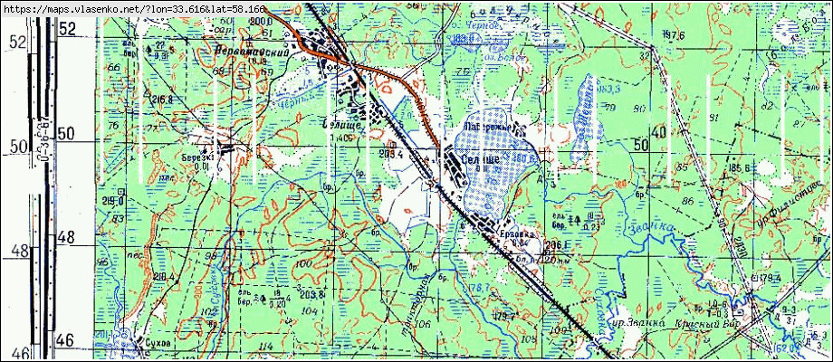 Карта окуловского района новгородской области с деревнями и дорогами