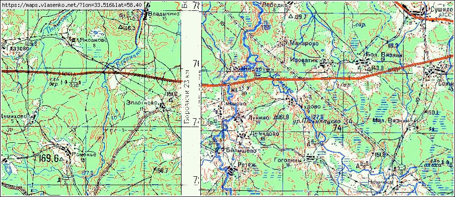 Карта ЖИДОБУЖИ, Новгородская область, Окуловский район