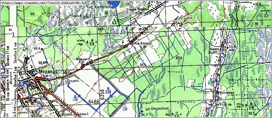 Карта шимского района новгородской области